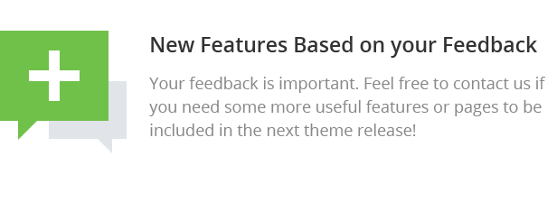 New Features Based on your Feedback